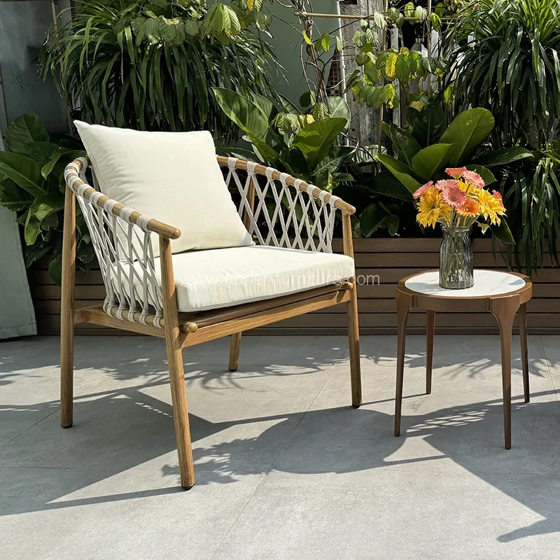 Ulkoilamelveke teak puuköyläpuutarhasetti Ulkoilamelveke teak puuköyläpuutarhasetti