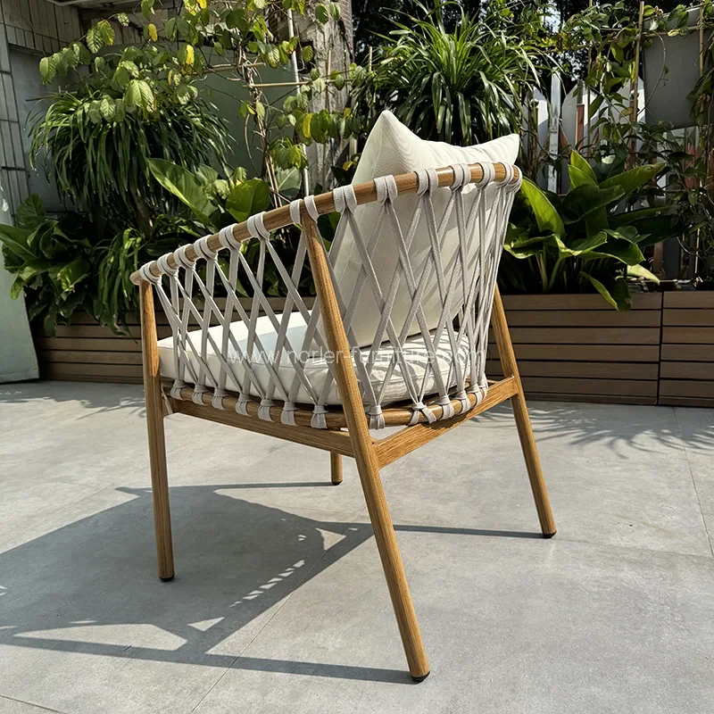 Ulkoilamelveke teak puuköyläpuutarhasetti