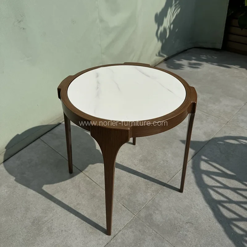 Ulkoilamelveke teak puuköyläpuutarhasetti