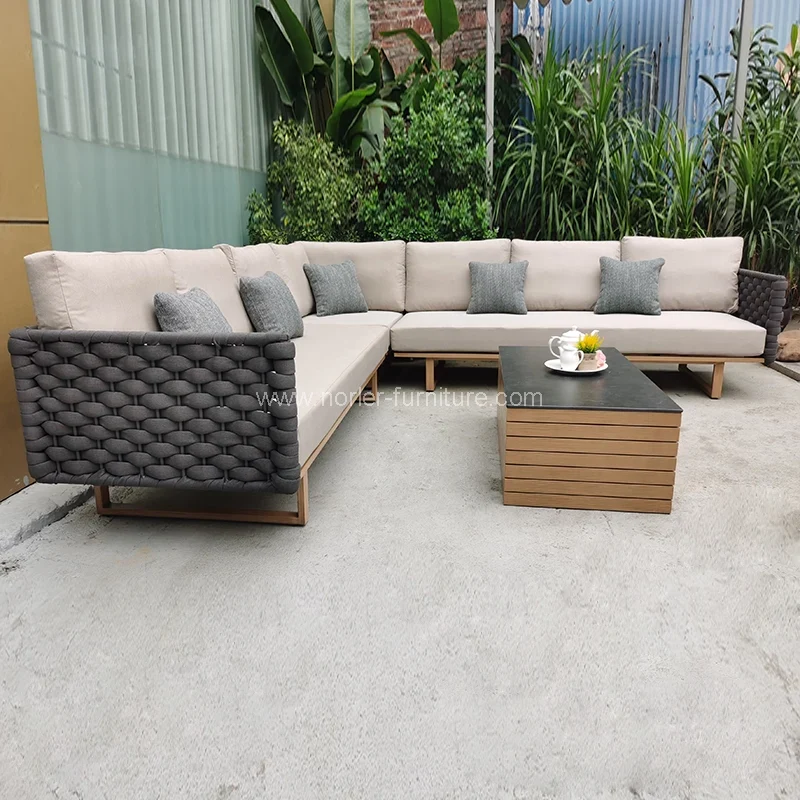 Quolity Outdoor Patio Köyden sohva Kiinassa